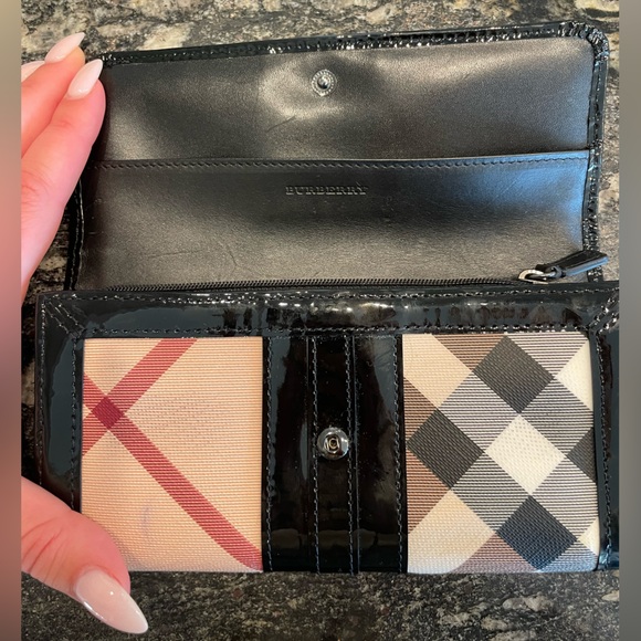 Burberry Plaid Wallet - Picture 2 of 5